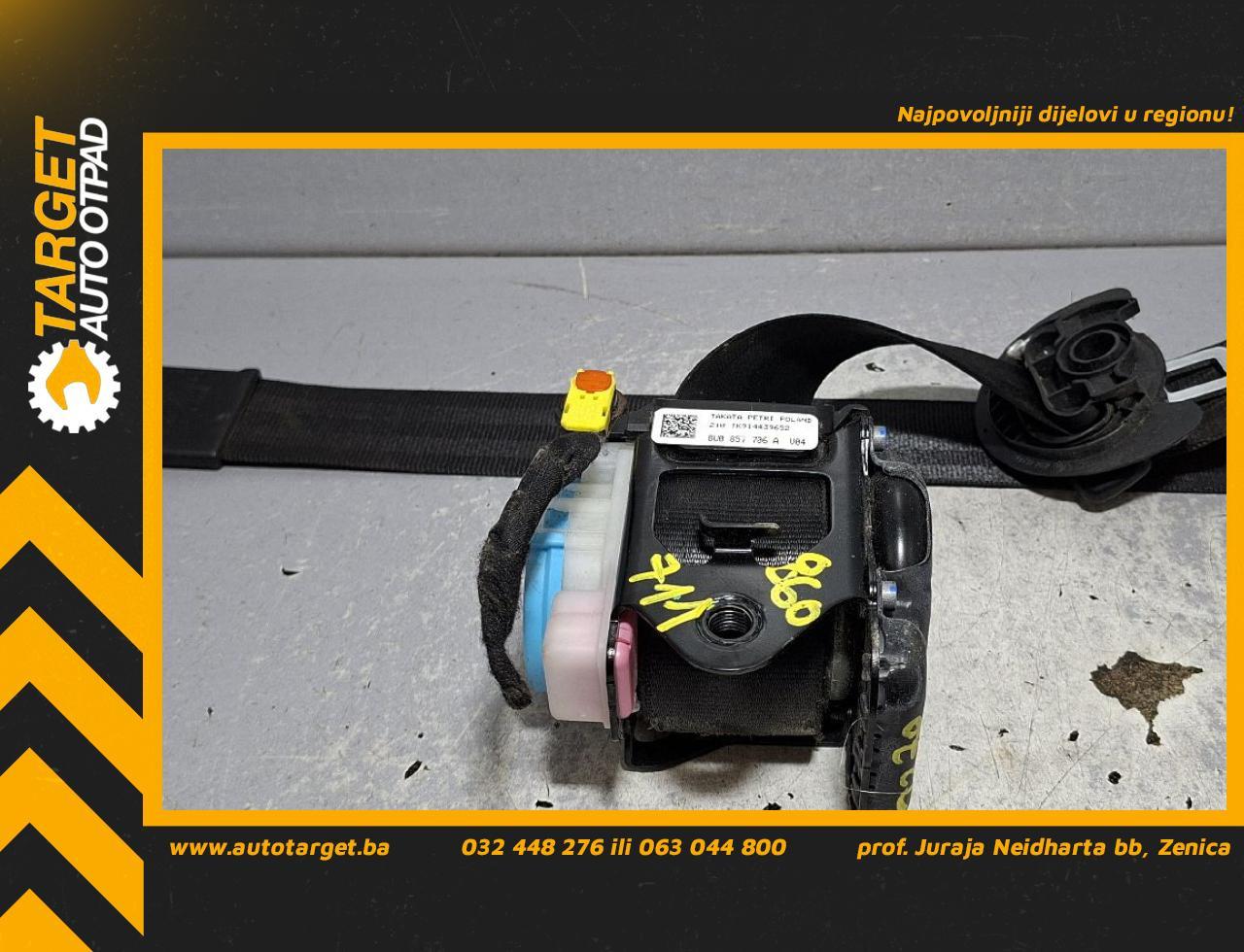 DIJELOVI POJAS AUDI Q3 > 11-15 2.0 8U0857706A