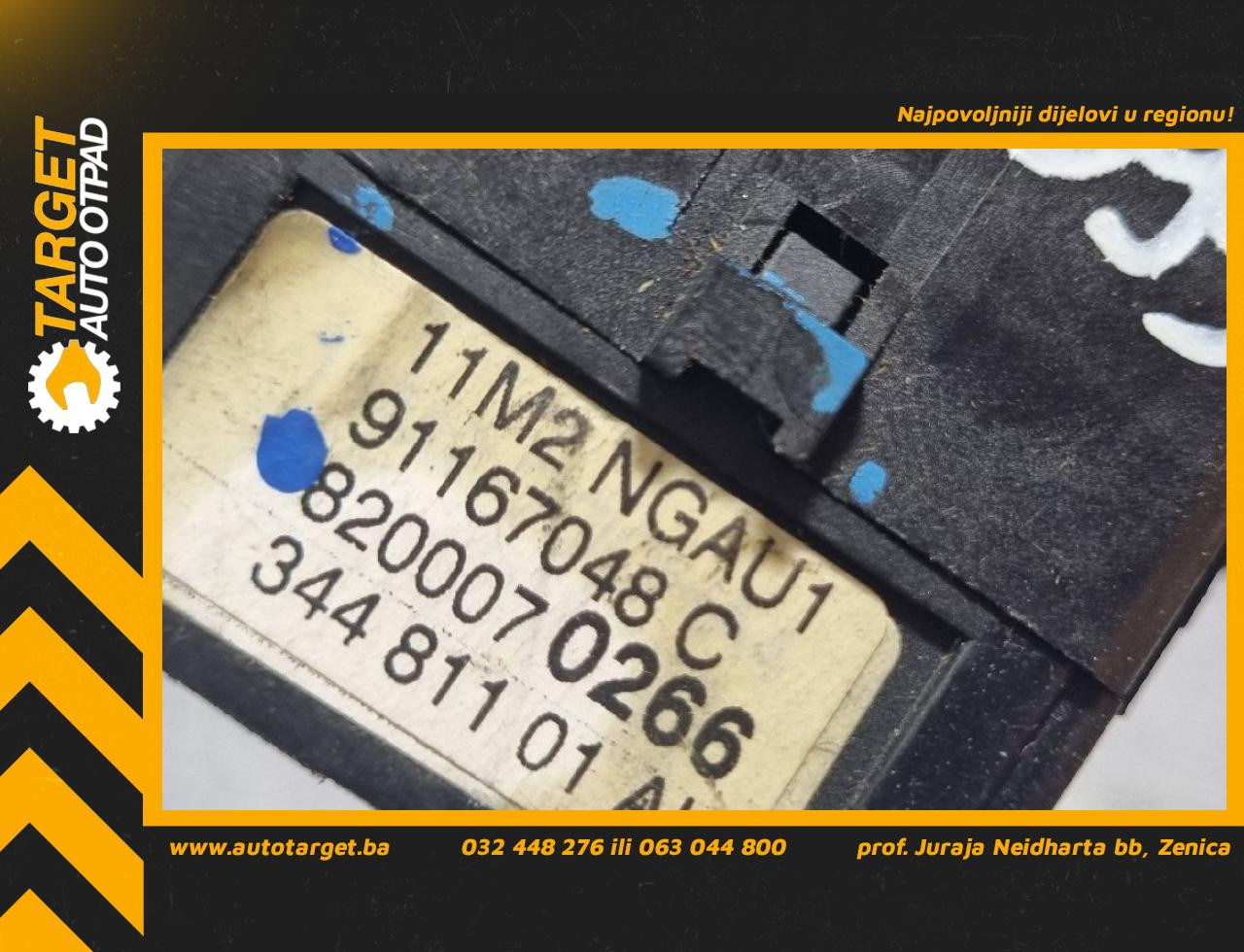 DIJELOVI RUCICE VOLANA RENAULT TWINGO > 00-07 8200070266