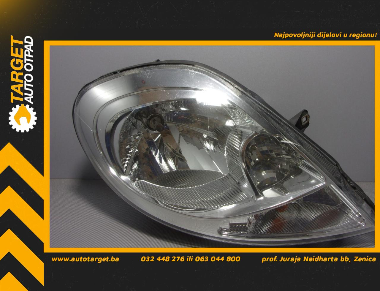 DIJELOVI FAR RENAULT TRAFIC > 07-14 8200701356