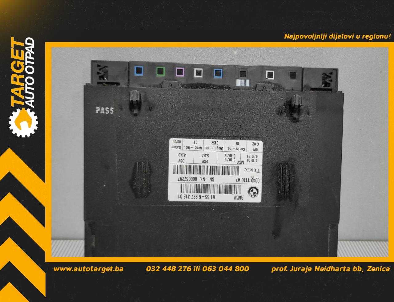 KOMFORT ELEKTRONIKA BMW SERIJA 5 (E60/E61) > 03-07 692731201