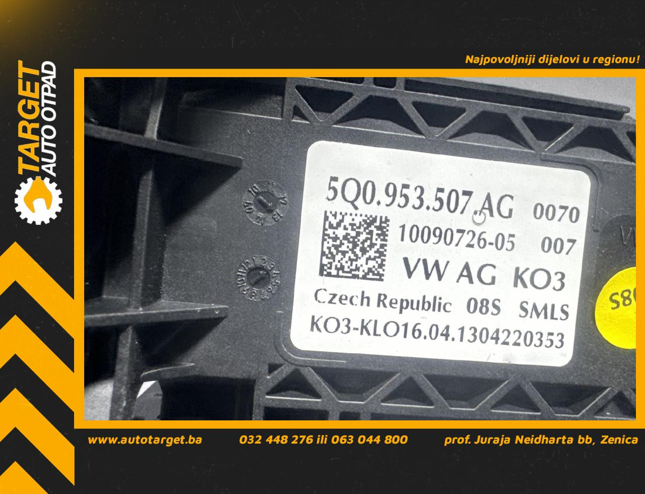DIJELOVI RUCICE VOLANA VW GOLF 7 > 12-16 5Q0953507AG