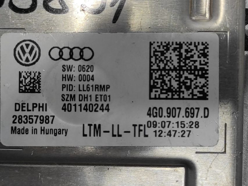 BALAST FARA AUDI A4 (B8) > 12-15 4G0907697D