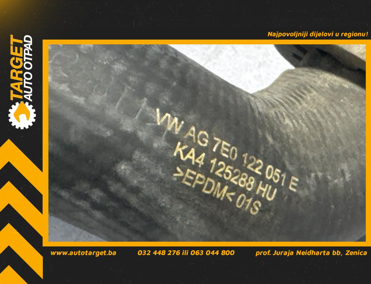 DIJELOVI CRIJEVO VW T6 > 15-19 7E0122051E