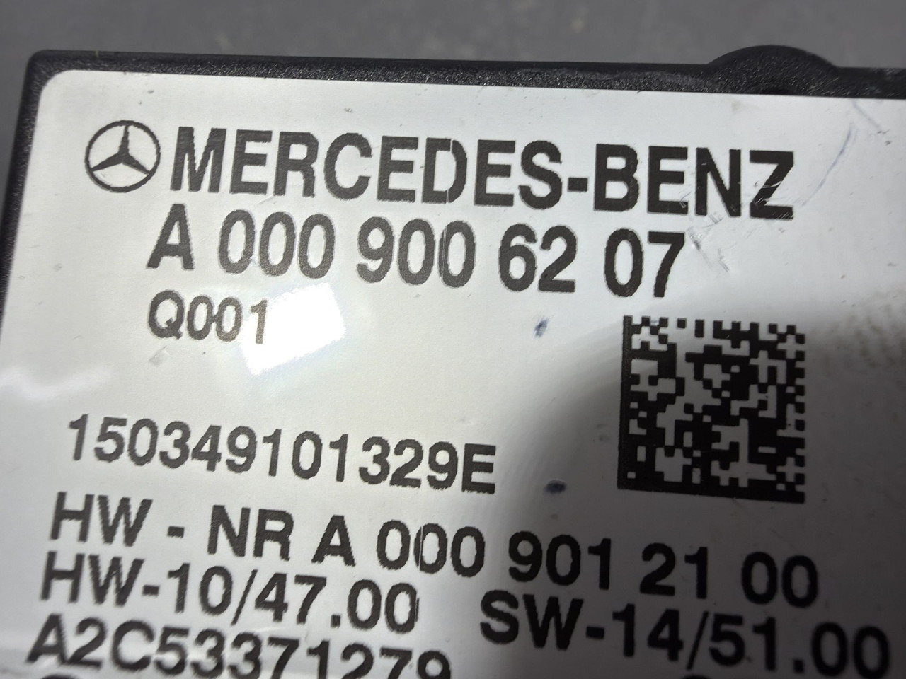 ELEKTRONIKA MODUL MERCEDES A KLASA (W176) > 15-18 A0009006207
