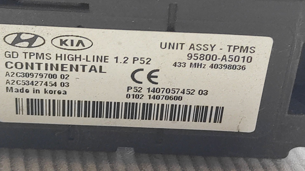 ELEKTRONIKA MODUL HYUNDAI I30 > 12-16 95800A5010
