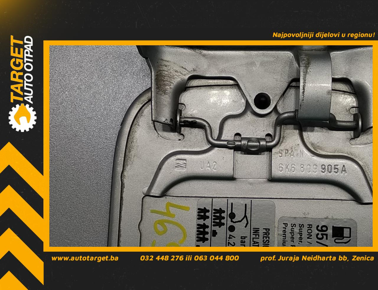 DIJELOVI POKLOPAC REZERVOARA SEAT IBIZA > 93-96 6K6809905A