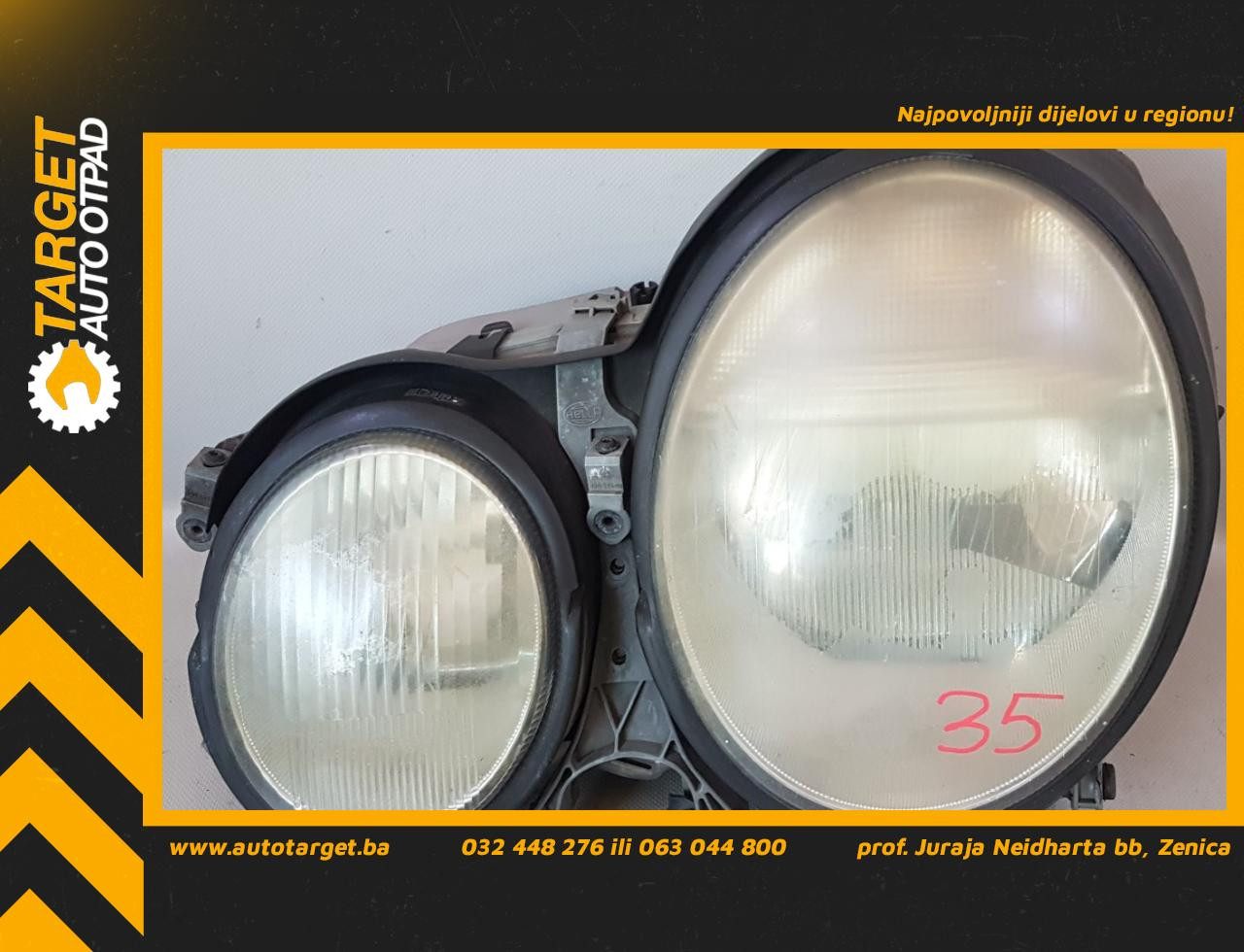 FAR MERCEDES E KLASA (W210) > 95-99 ME035013 15060700
