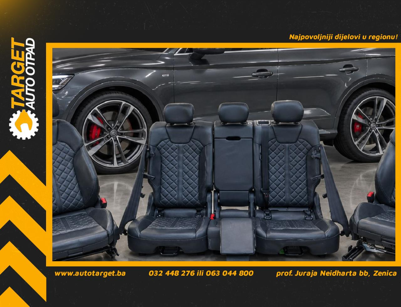 DIJELOVI SJEDISTA AUDI Q5 (FY) > 17 - 20 3.0