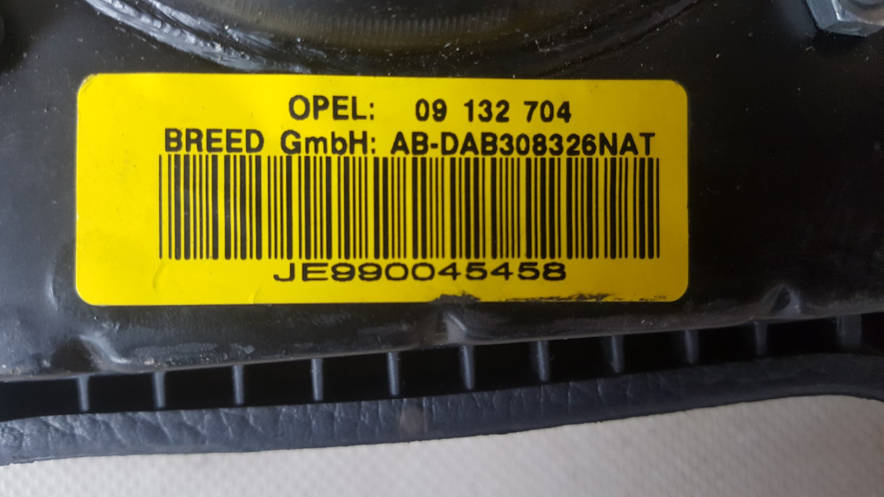AIRBAG VOLANA OPEL VECTRA B > 99-02 09132704