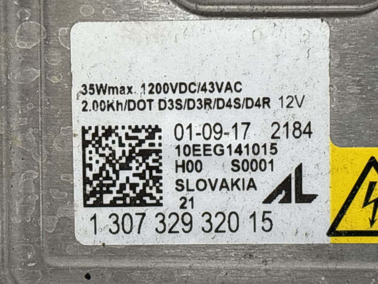 BALAST FARA ALFA ROMEO STELVIO > 17- 130732932015