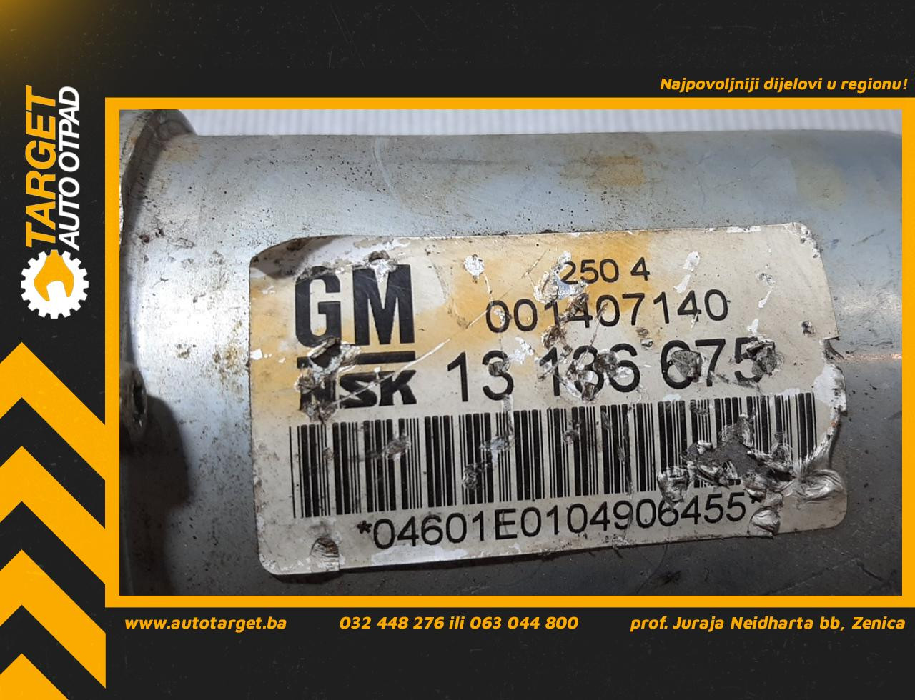 DIJELOVI MOTORIC CITY VOLANA OPEL CORSA C > 00-03 001407140