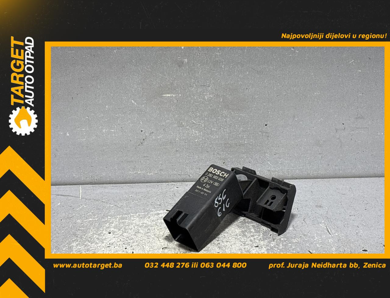 DIJELOVI ELEKTRONIKA RELEJ VW GOLF 6 > 08-12 1.6 0281003038