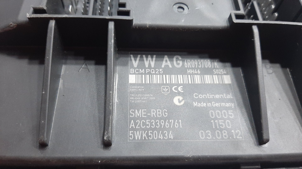 ELEKTRONIKA MODUL VW POLO > 09-14 6R0937087K