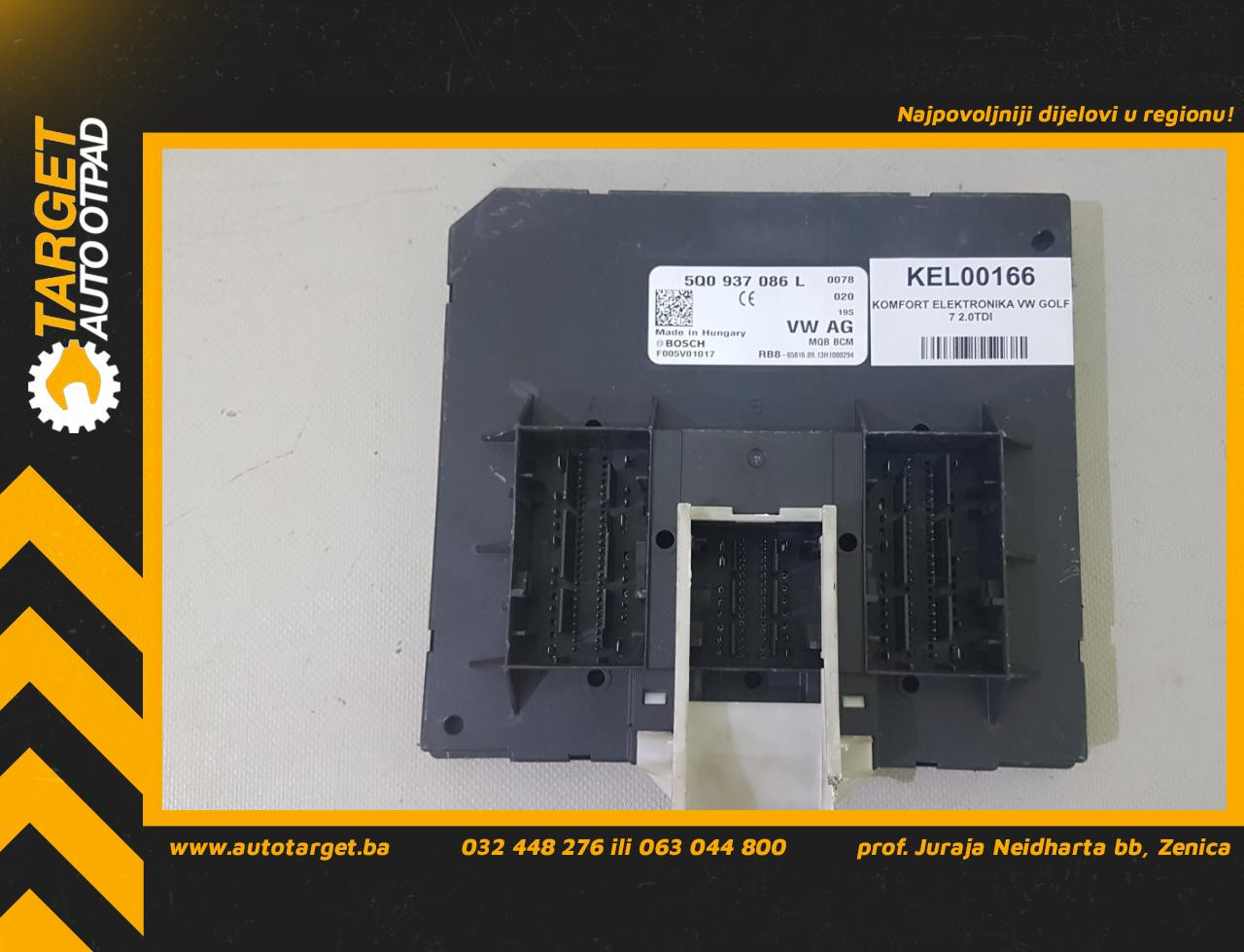 KOMFORT ELEKTRONIKA VW GOLF 7 > 12-16 5Q0937086L F005V0