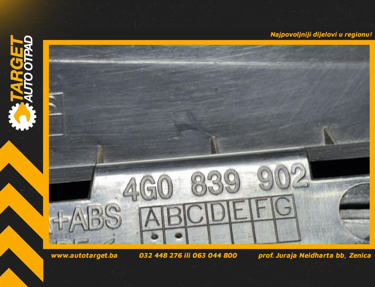 DIJELOVI LAJSNA AUDI A6 4G > 14-18 2.0 4G0839902
