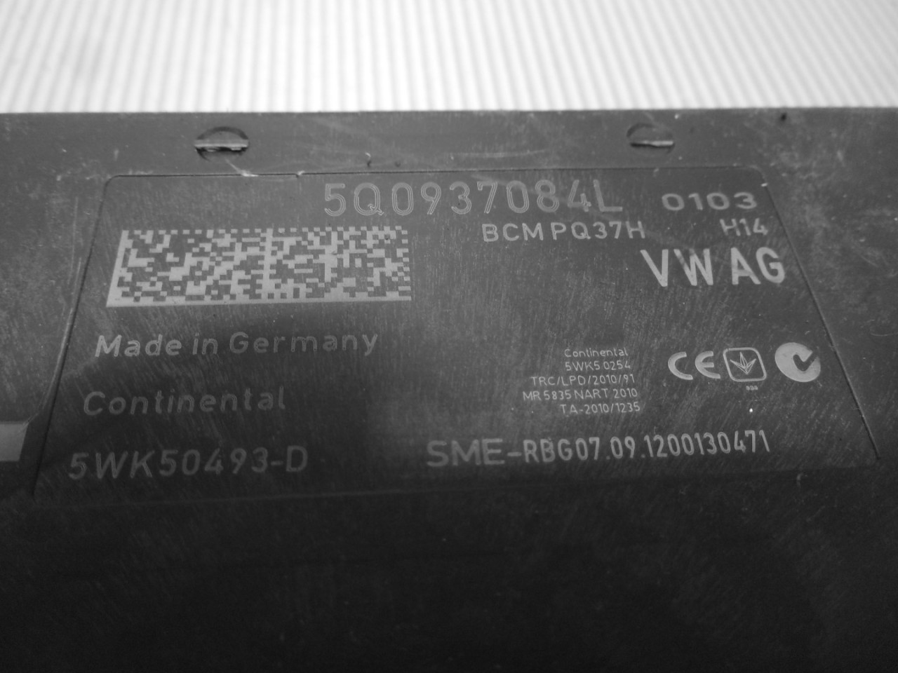 BCM ELEKTRONIKA VW GOLF 7 > 12-16 5Q0937084L