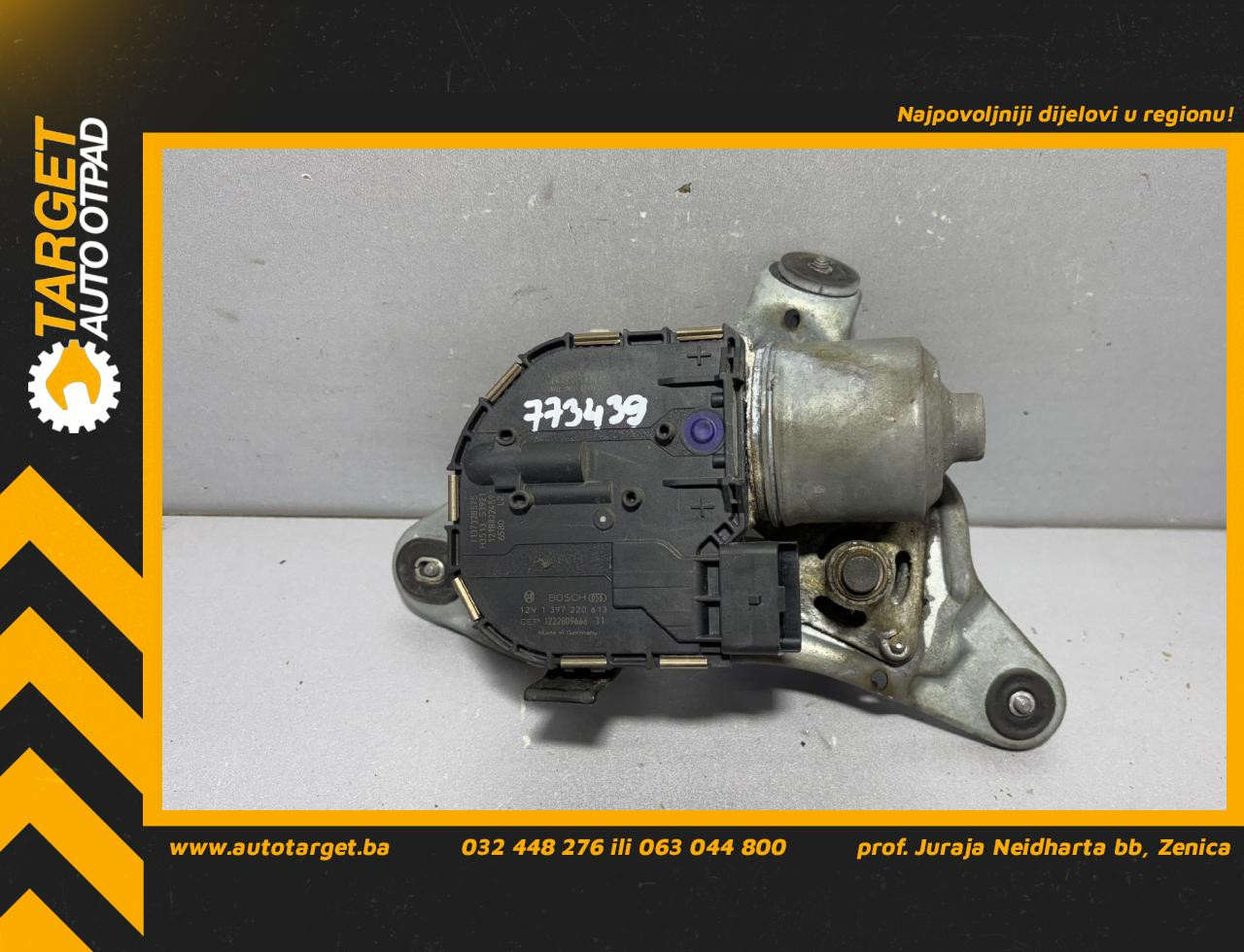 MOTORIC PREDNJEG BRISACA PEUGEOT 508 > 11-14 1397220613