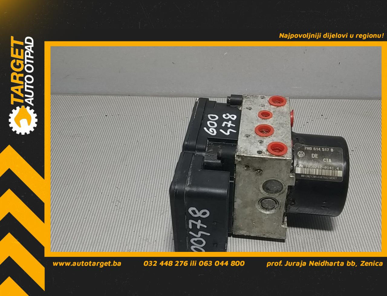DIJELOVI ABS ELEKTRONIKA VW T5 > 03-09 2.5 7H0907379R 7H0614517B