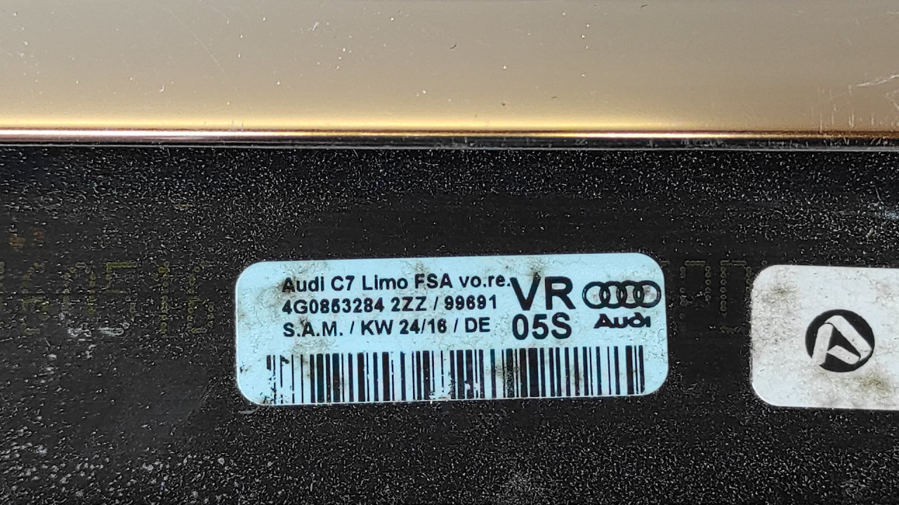 DIJELOVI LAJSNA AUDI A6 4G > 14-18 4G0853284