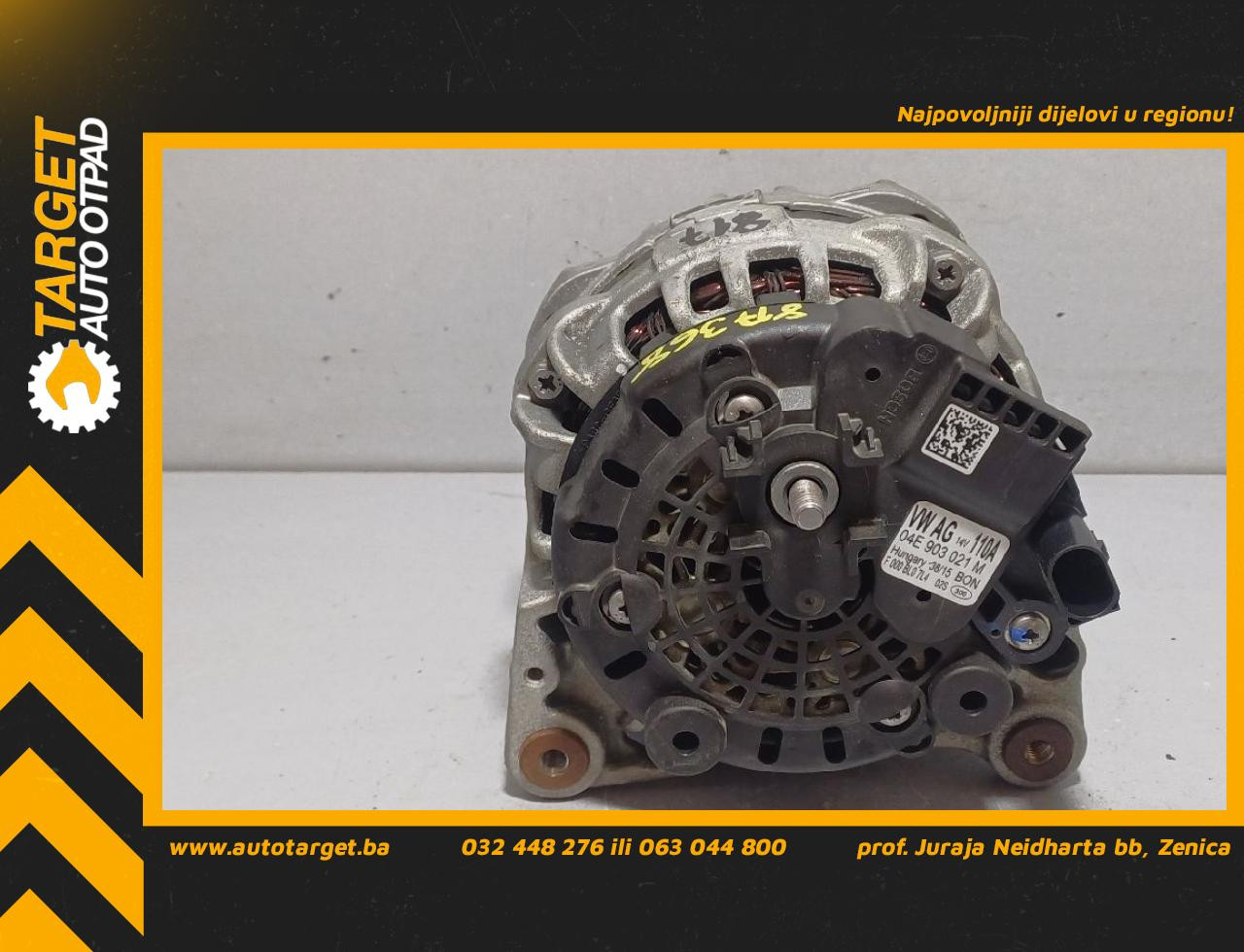 DIJELOVI ALTERNATOR VW POLO > 14-17 1.2 04E903021M