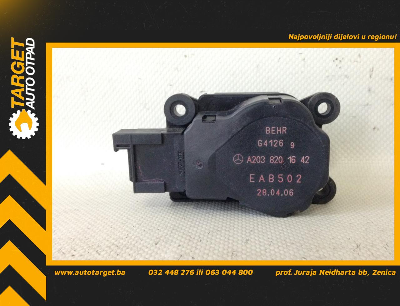 MOTORIC VENTILATORA MERCEDES E KLASA (W211) > 02-07 ME039079 A203