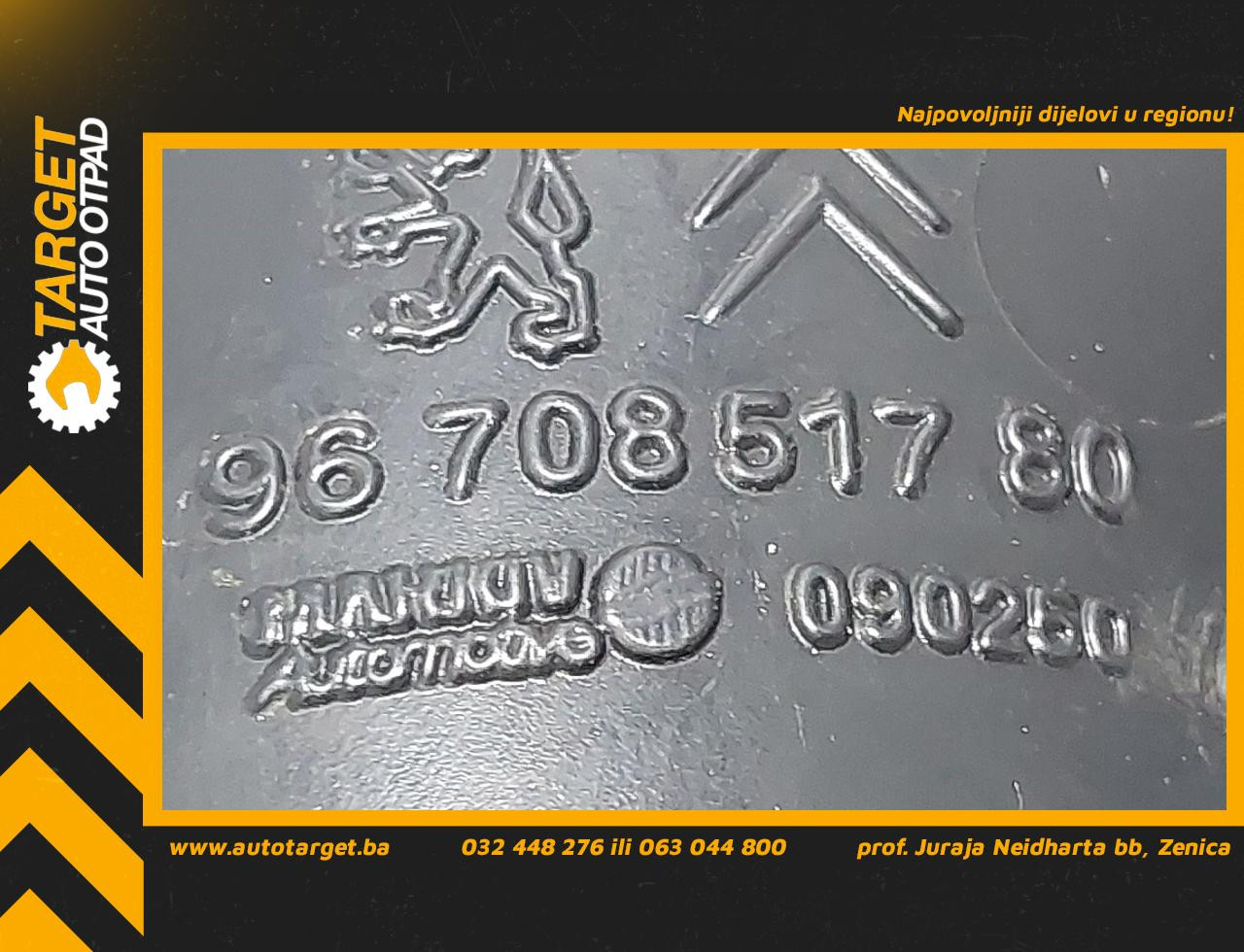 DIJELOVI CRIJEVO PEUGEOT 208 > 12-15 9670851780