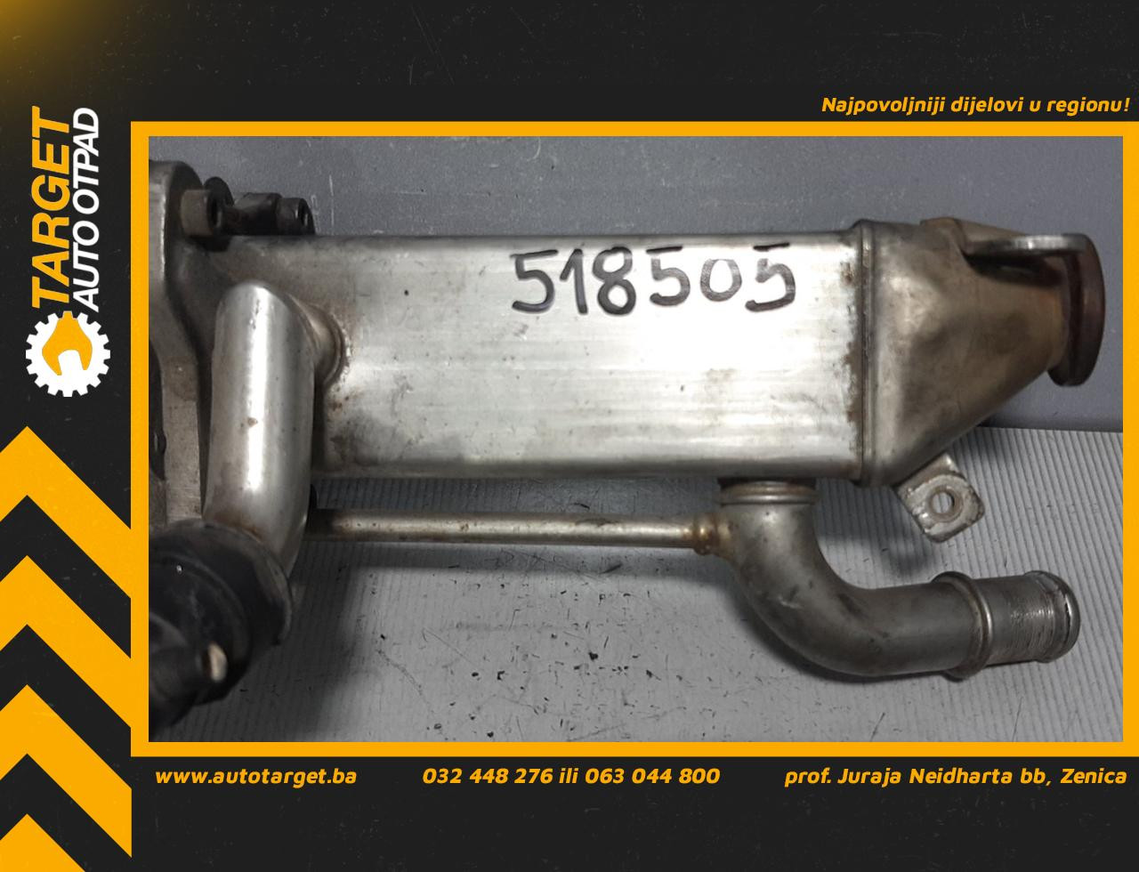 DIJELOVI HLADNJAK EGR VENTILA CITROEN C6 > 05-12 2.2 9656912280