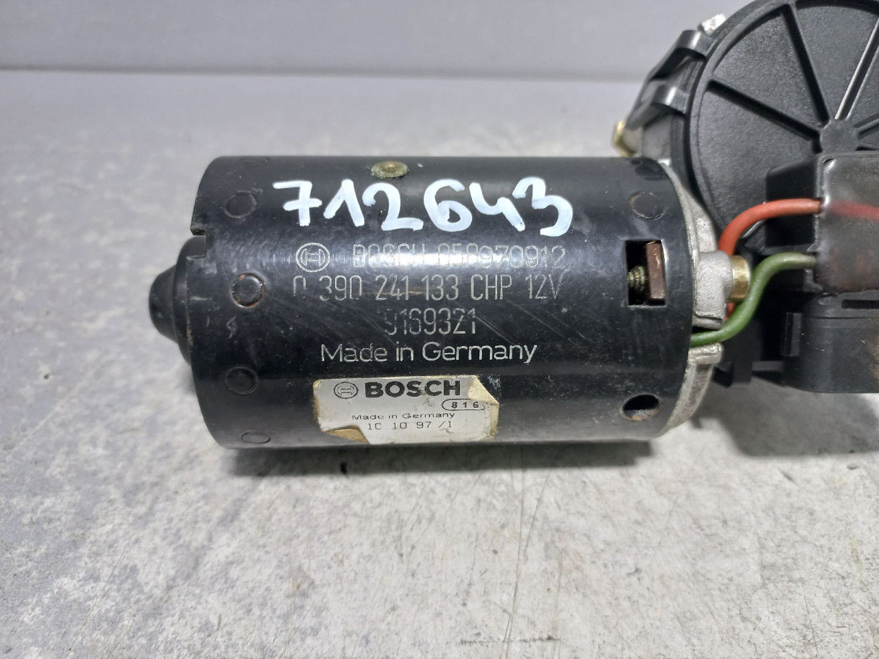 MOTORIC PREDNJEG BRISACA VOLVO S70/V70 > 97-00 9169321