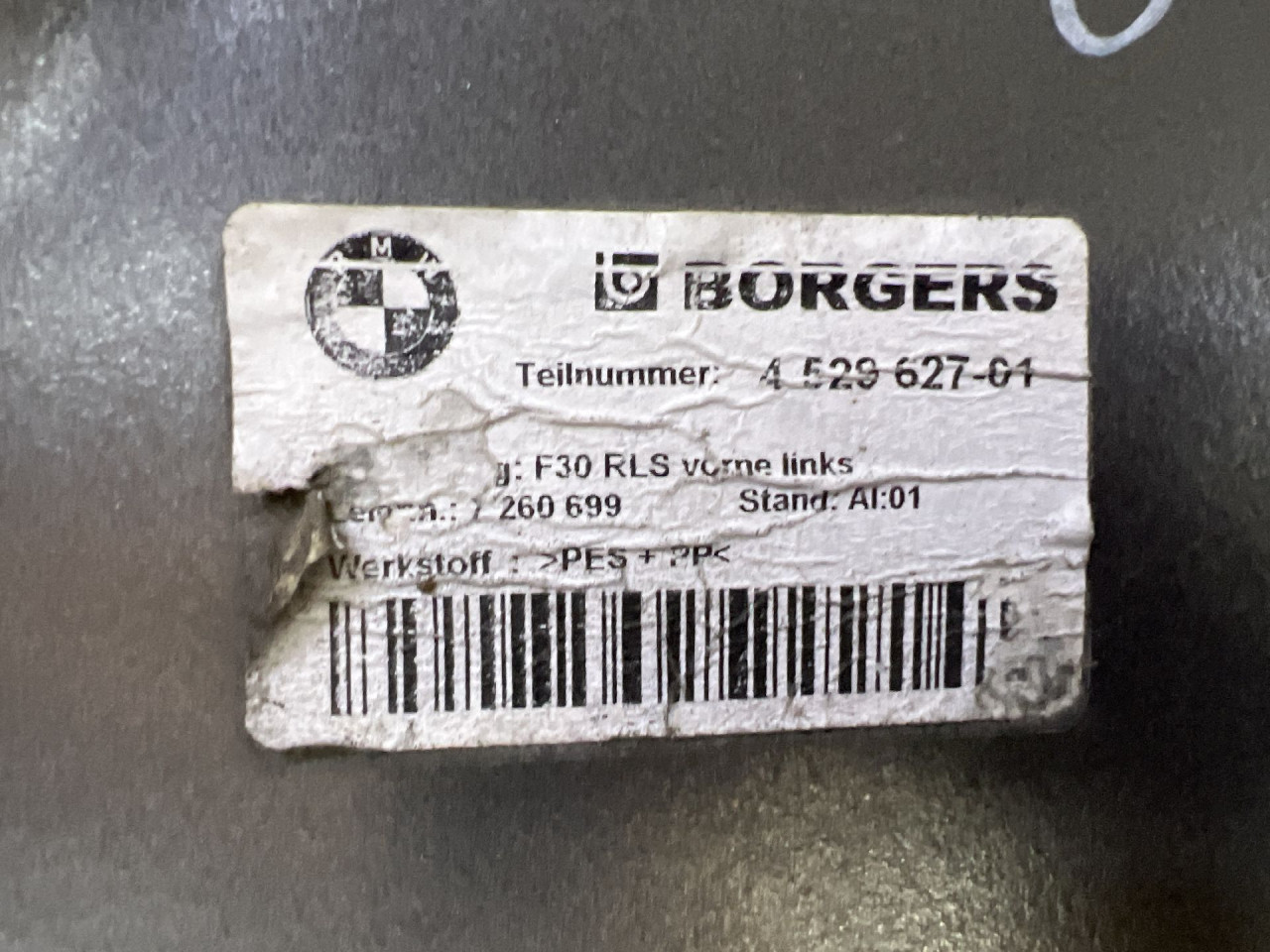 UNUTRASNJI BLATOBRAN BMW SERIJA 3 (F30/F31) > 11-14 452