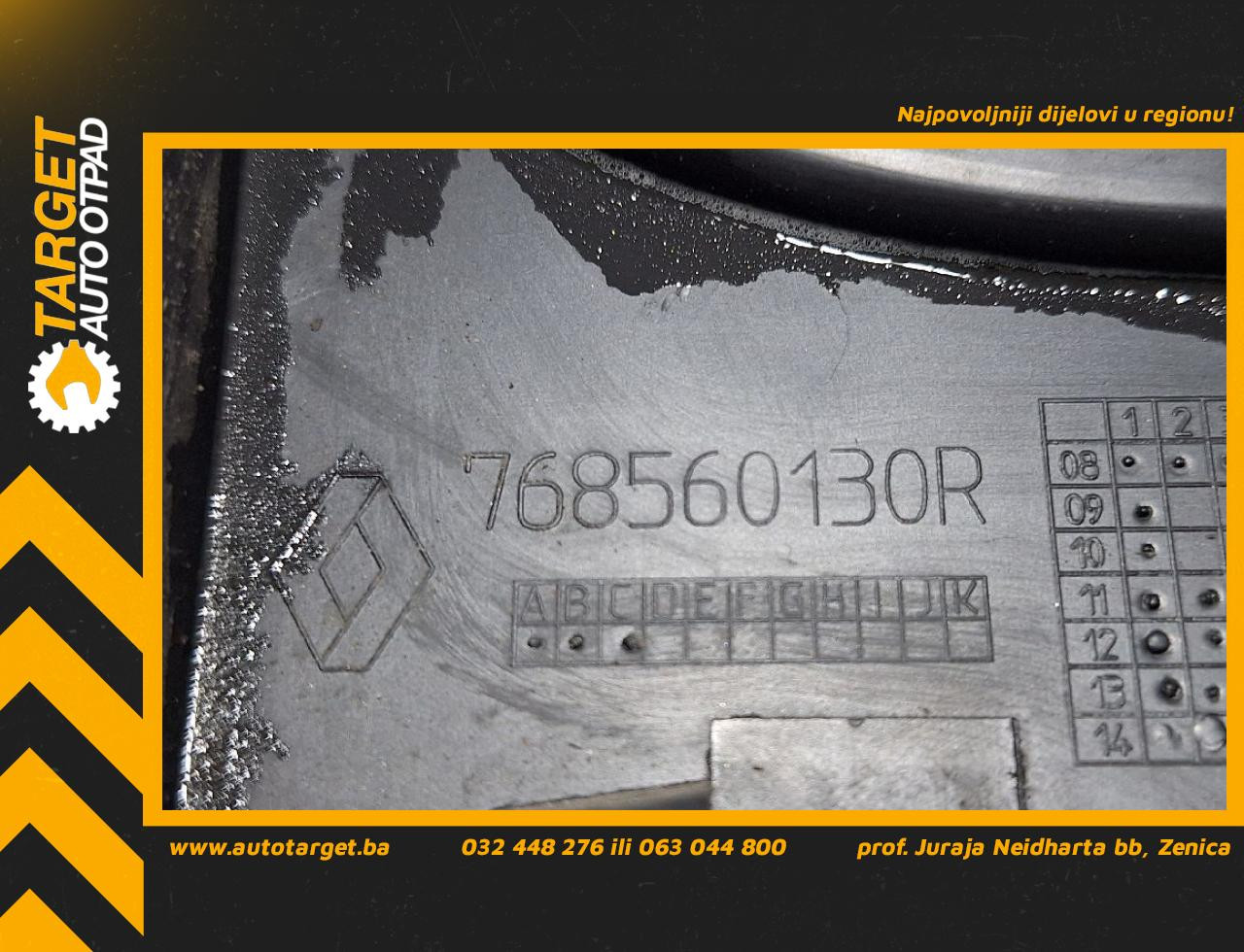 DIJELOVI ZMIGAVAC RENAULT MASTER > 14- 2.3 768560130R