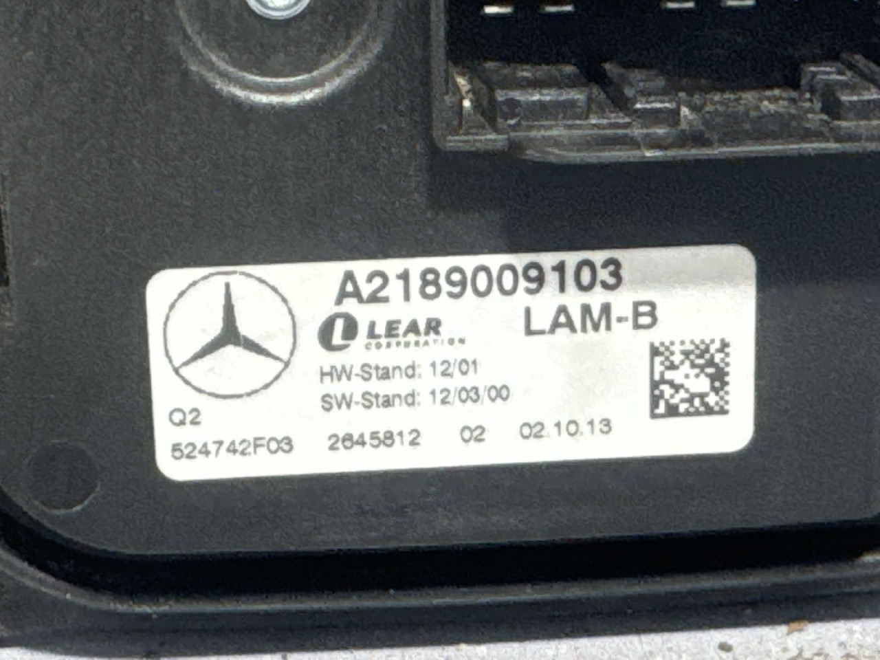 BALAST FARA MERCEDES CLS (C218) > 11-14 A2189009103