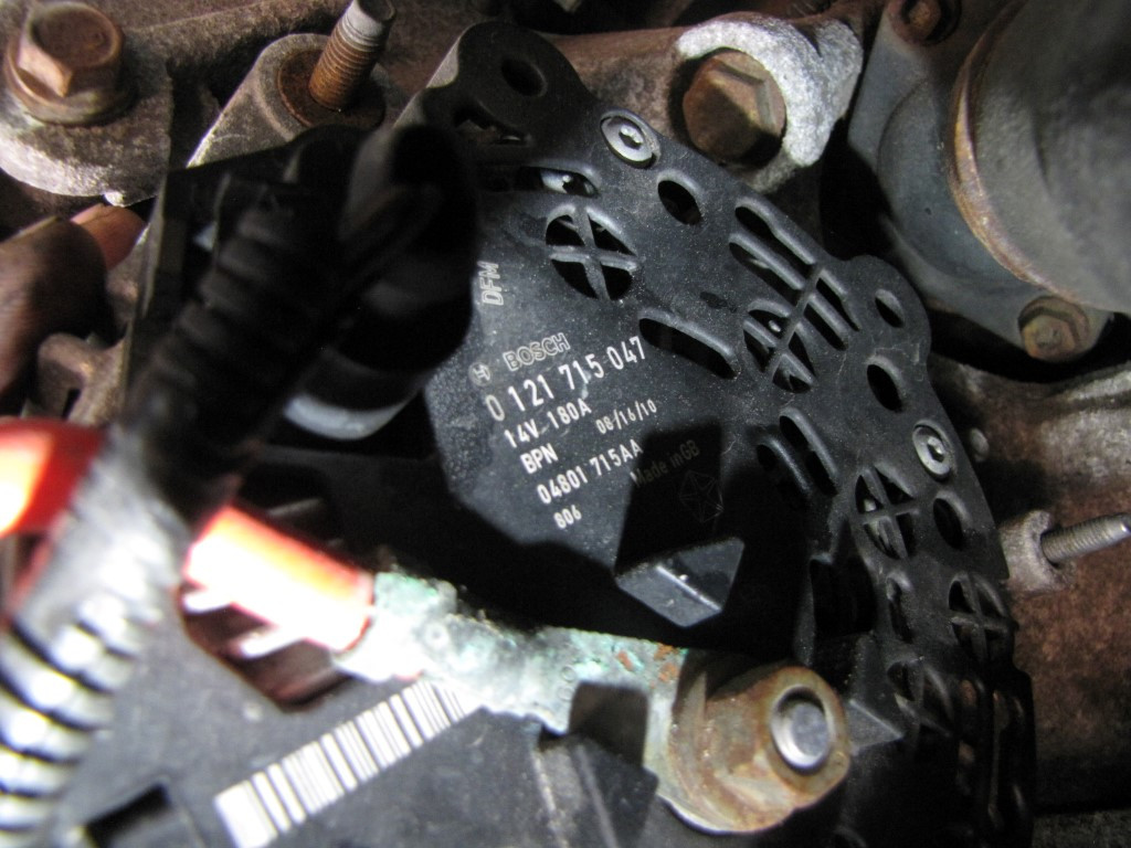 ALTERNATOR CHRYSLER/DODGE JOURNEY > 08-10 0121715047