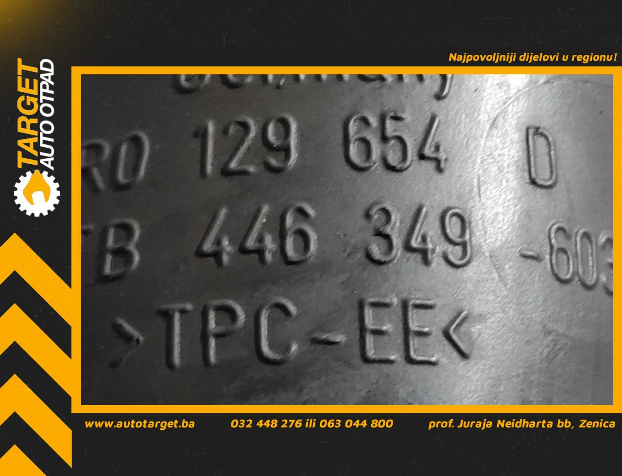 DIJELOVI CRIJEVO VW POLO > 09-14 6R0129654D