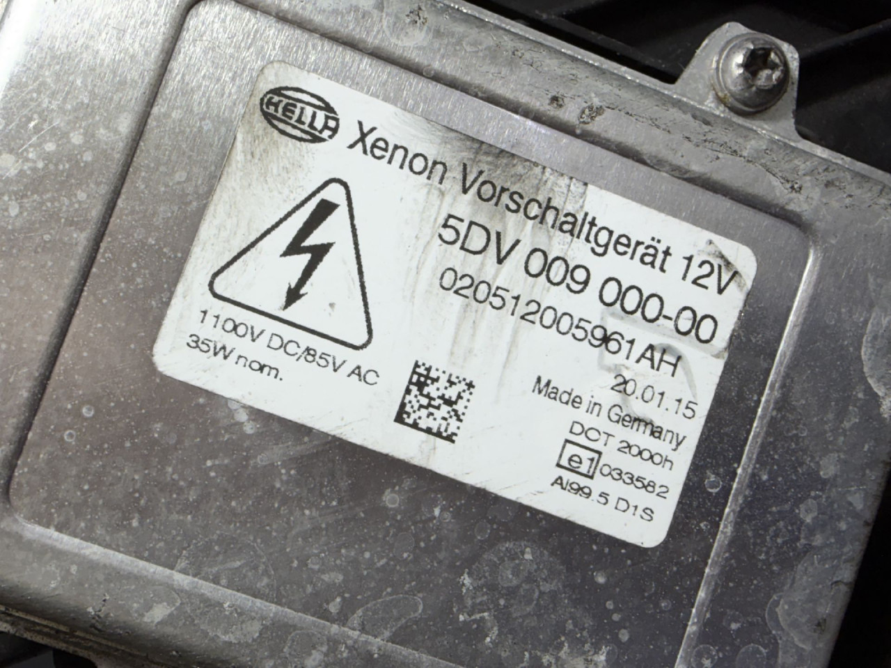 DIJELOVI BALAST FARA KIA SPORTAGE > 11-15 5DV009000
