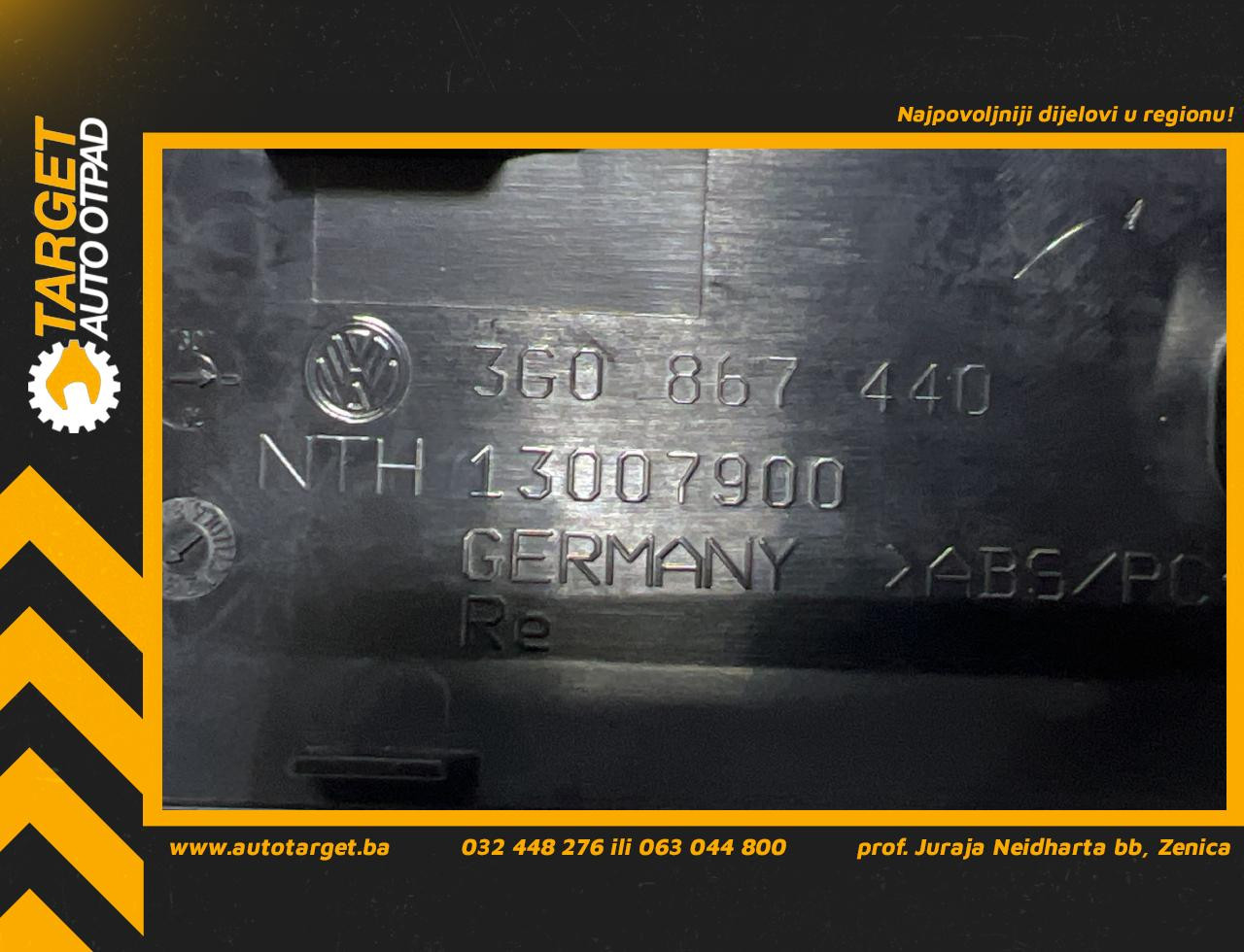 DIJELOVI LAJSNA VW PASSAT B8 > 14-19 1.6 3G0867440
