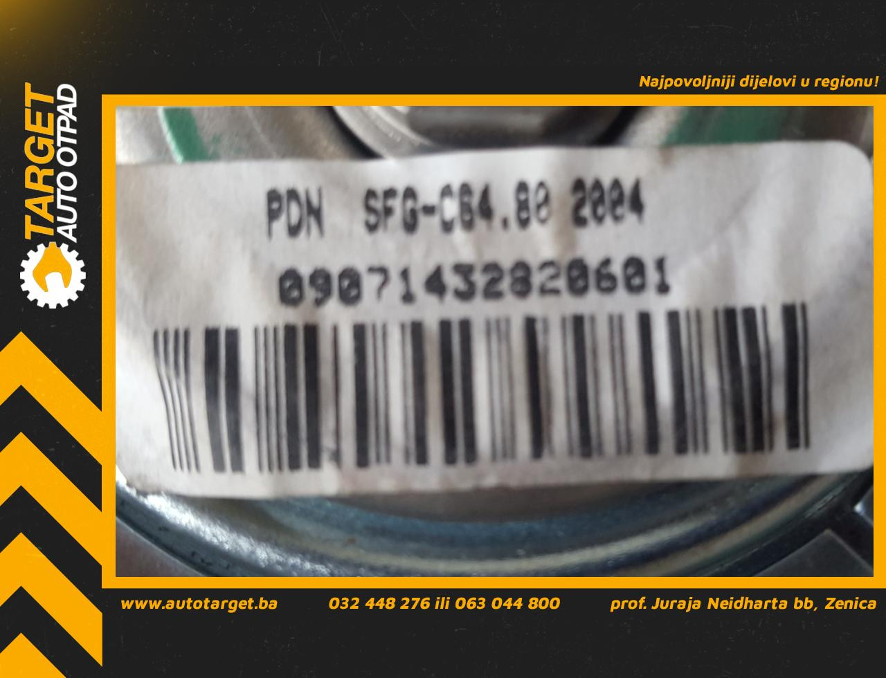 DIJELOVI AIRBAG VOLANA VW POLO > 01-05 SFGC6480