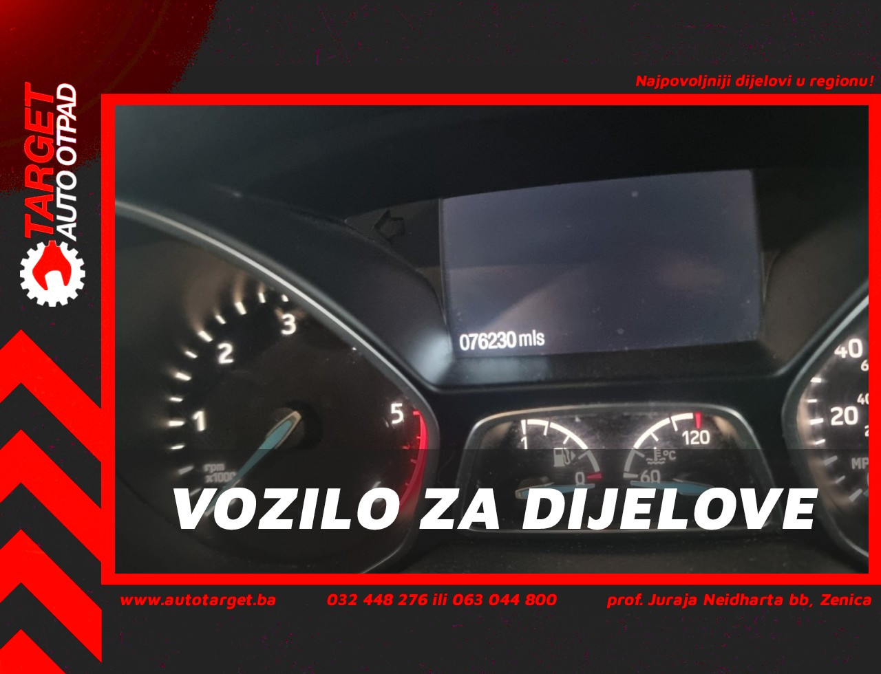 DIJELOVI FORD KUGA > 16-19 2.0 Dizel C20DD0X MOTOR