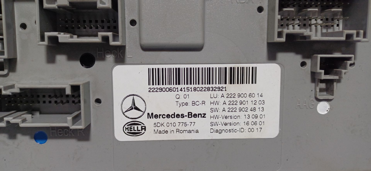 ELEKTRONIKA MODUL MERCEDES GLC (X253) > 16-22 A2229006014