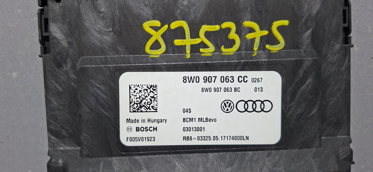DIJELOVI BCM ELEKTRONIKA AUDI A4 (B9) > 15-18 2.0 8W0907063CC
