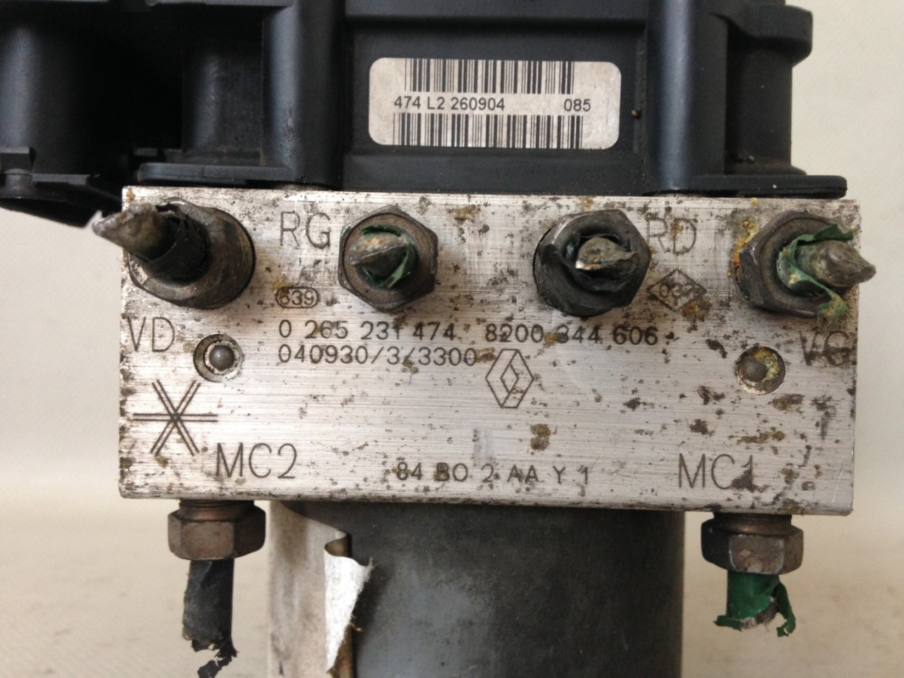 ABS ELEKTRONIKA RENAULT SCENIC > 03-06 8200844606 02658