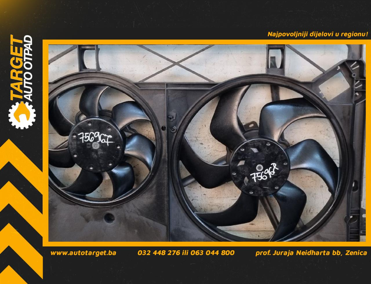 DIJELOVI VENTILATOR FIAT DUCATO > 06-14 2.2