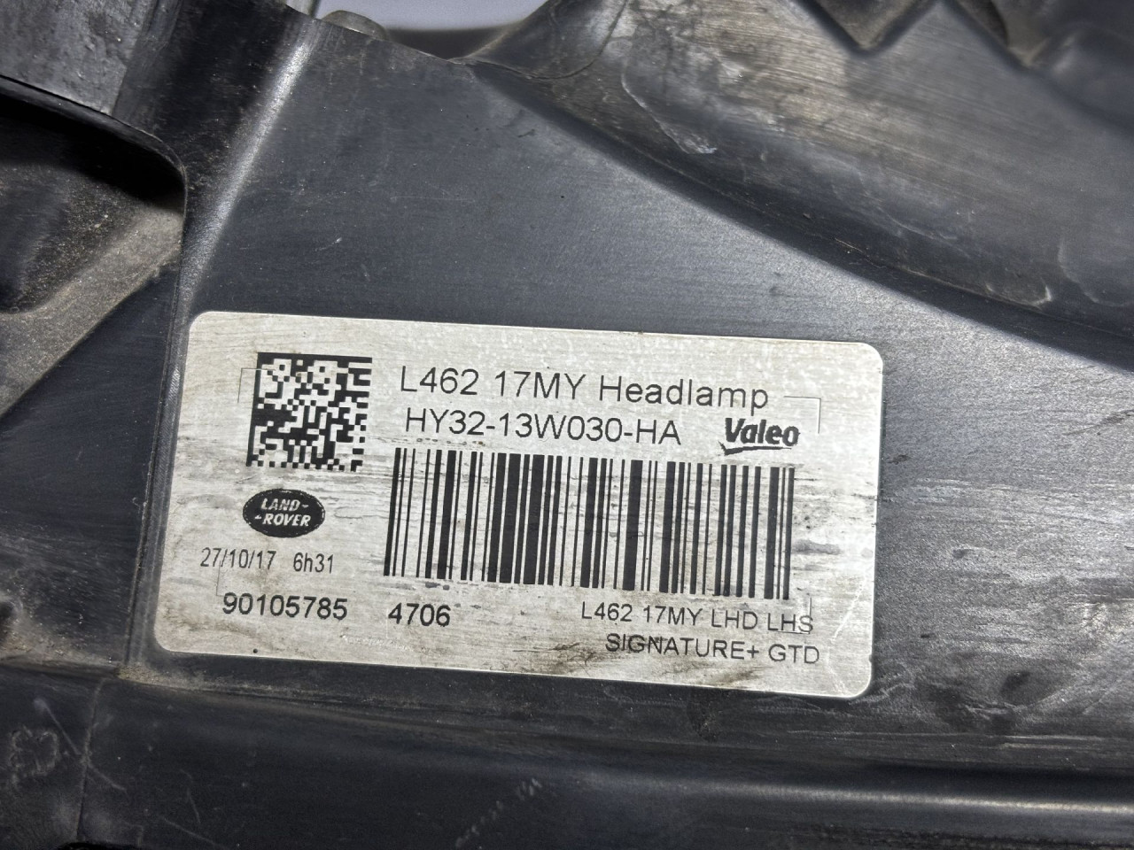 FAR LAND ROVER DISCOVERY > 17 -  HY32-13W030-HA
