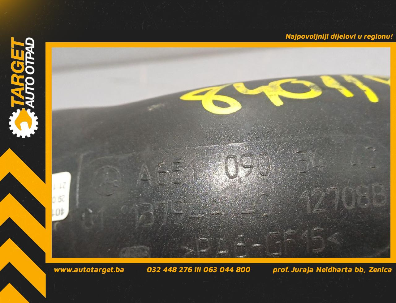 DIJELOVI CRIJEVO MERCEDES GLC (X253) > 16-22 2.2 A6510903442