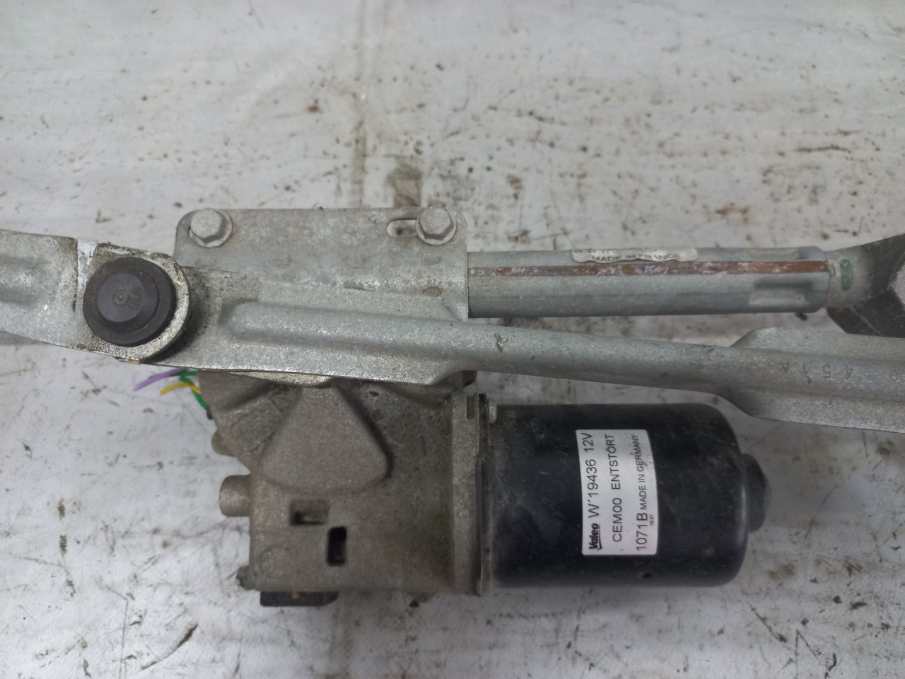 MOTORIC PREDNJEG BRISACA CITROEN C4 > 10-17 9687382580