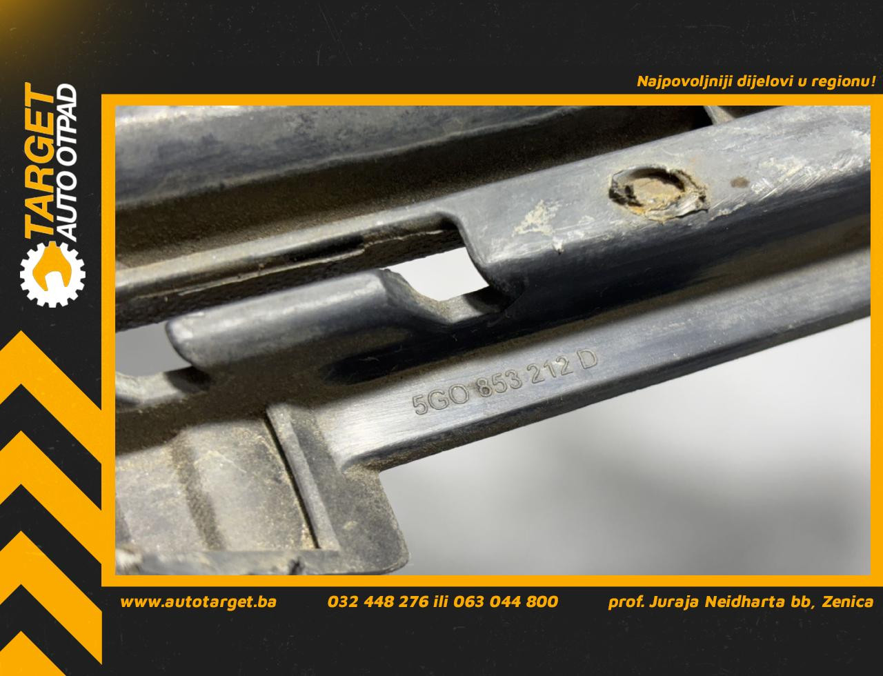 DIJELOVI RESETKA BRANIKA VW GOLF 7 > 12-16 1.6 5G0853212D