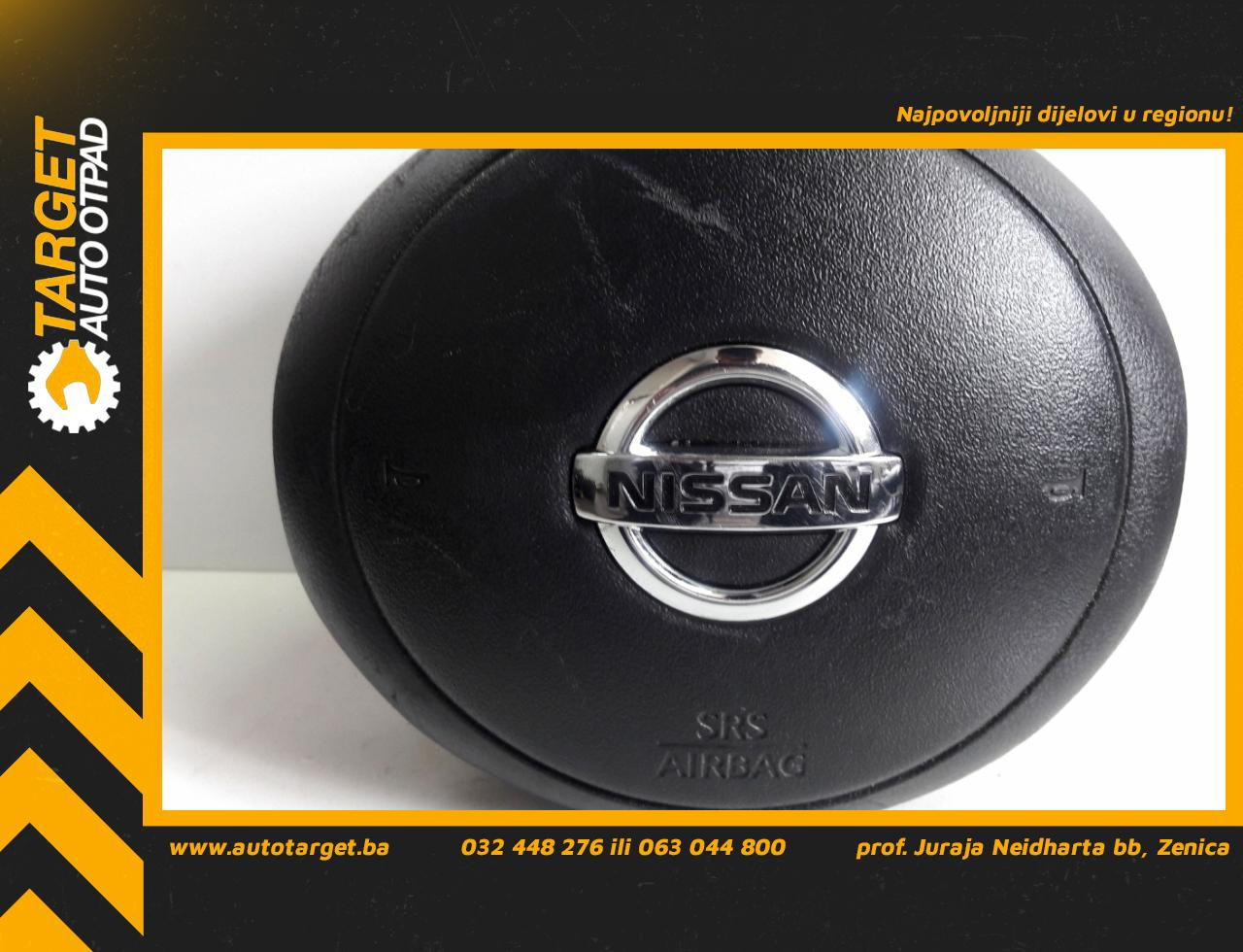 DIJELOVI AIRBAG VOLANA NISSAN MICRA > 10-13 DS014051
