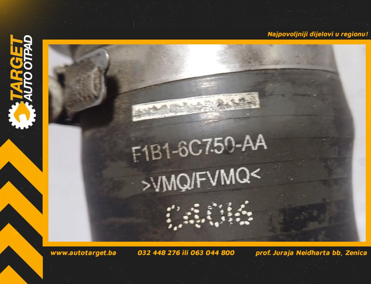 DIJELOVI CRIJEVO INTERKULERA FORD C-MAX > 15-19 1.5 F1B16C750AA