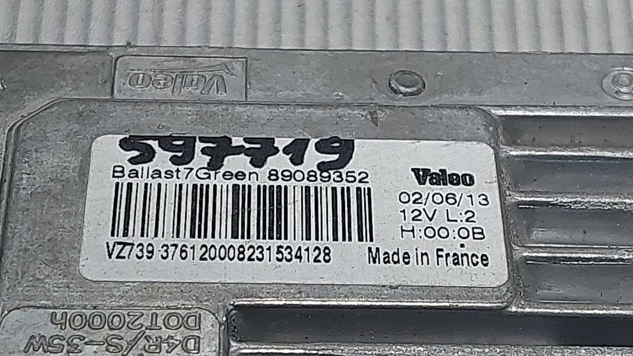 DIJELOVI BALAST FARA VOLVO S60/V60 > 14- 89089352