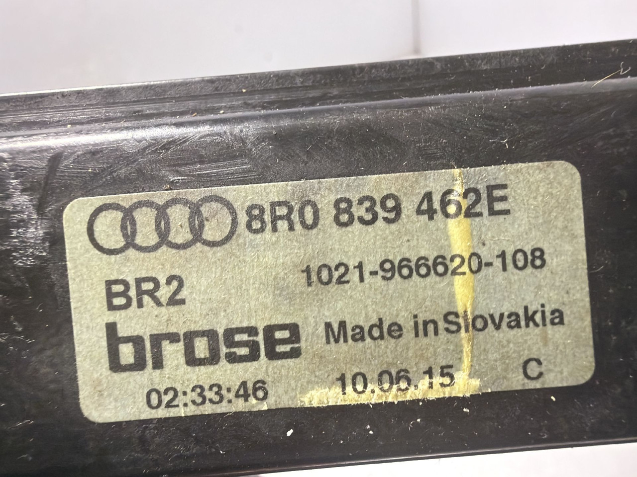 DIJELOVI ELEKTRO PODIZAC STAKLA AUDI Q5 > 12-16 2.0 8R0839462E