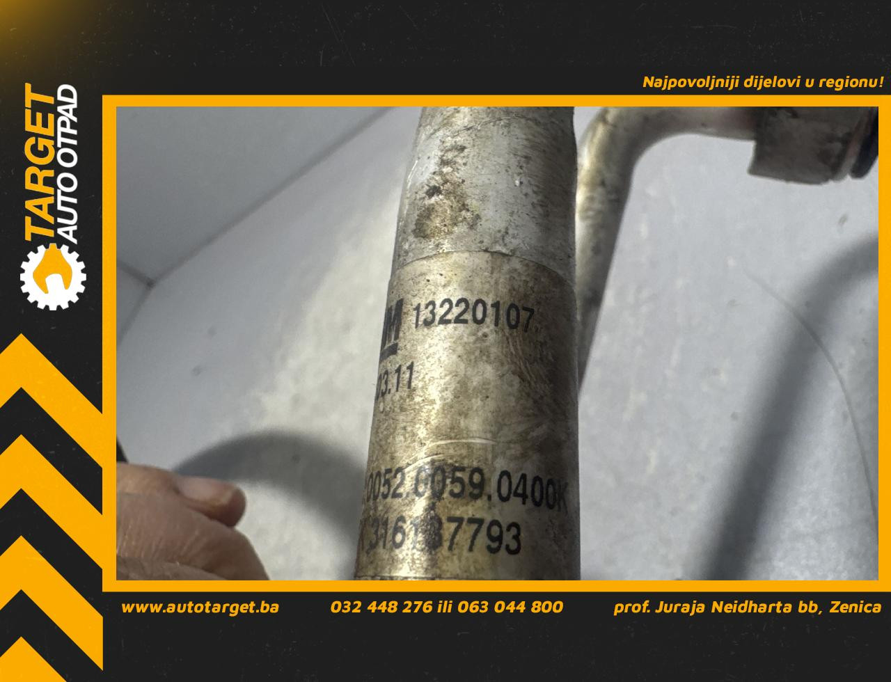DIJELOVI CRIJEVO KLIME OPEL INSIGNIA > 09-13 2.0 13220107